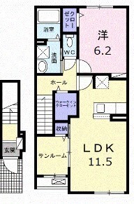 ステラＫの間取り