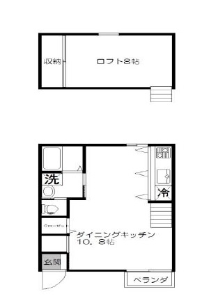 カーサフィオーレ森下町の間取り