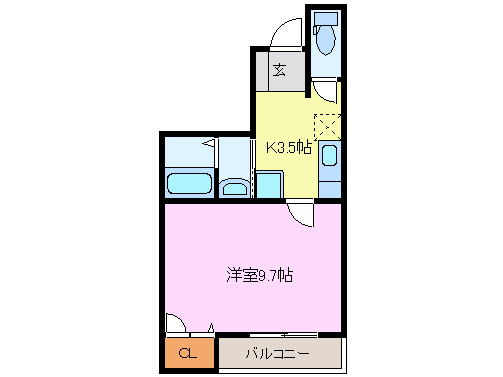 ヴァヴェーネの間取り