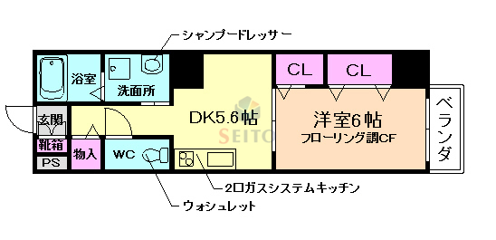 ボナール・河の間取り