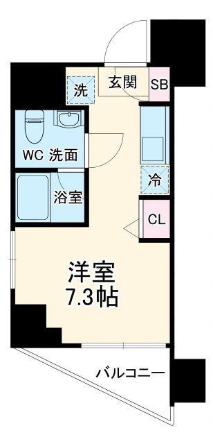 ＡＺＥＳＴ関内の間取り