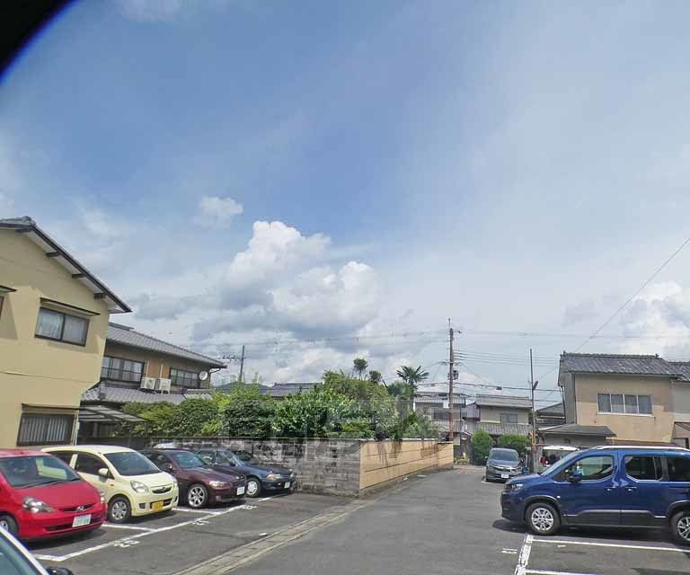 【京都市右京区嵯峨小倉山堂ノ前町のアパートの眺望】