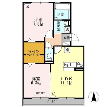 アステールの間取り