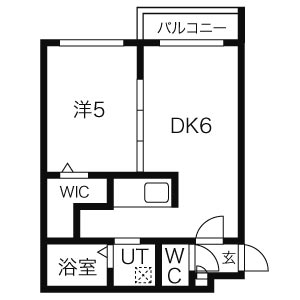 フェリーチェ菊水の間取り