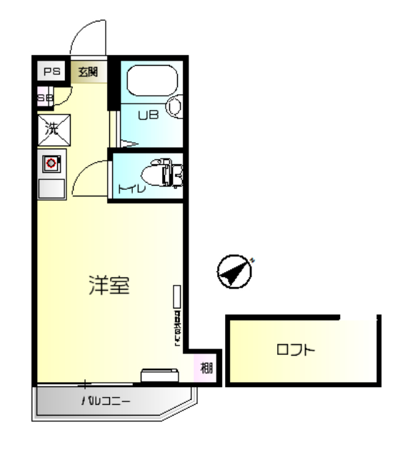 ブリリアント山手の間取り