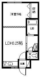 あっとほ～む１の間取り