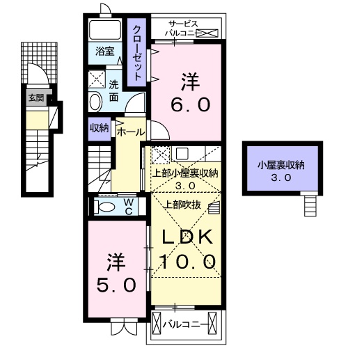 ロータスの間取り