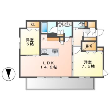 アヴァンセテラス白壁の間取り