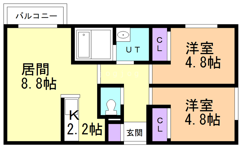 Ｐｒｏｍｏｔｉｏｎ　Ｅａｓｔの間取り