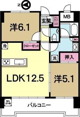 スタジオスクエア水戸の間取り