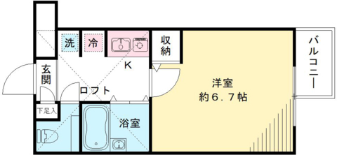 アイビーイン21の間取り