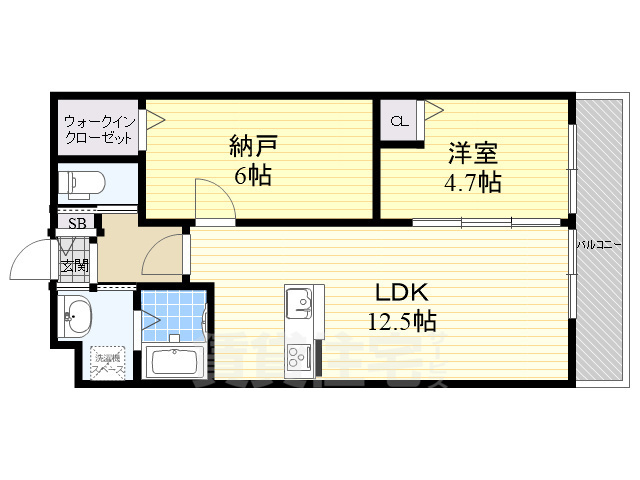 ワコーレヴィータ塚口の間取り