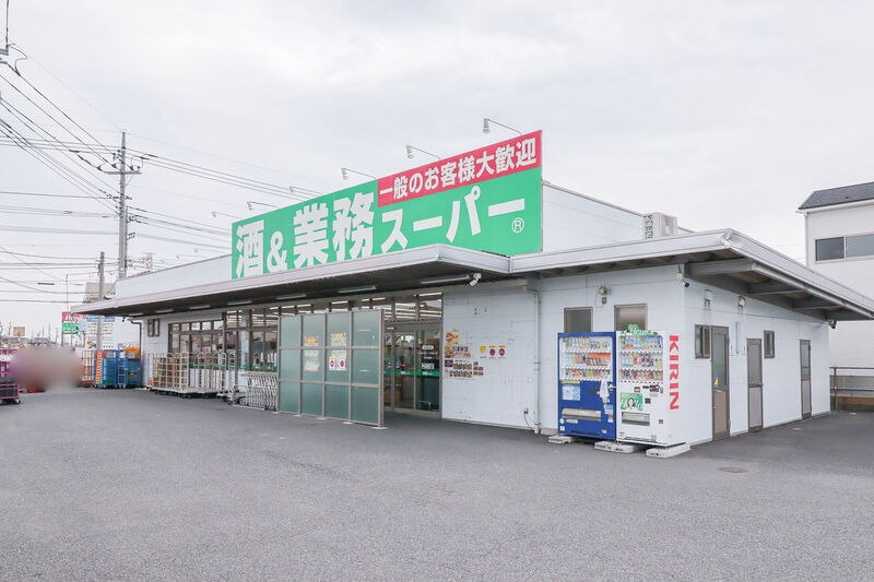 【伊勢崎市連取町のアパートのスーパー】