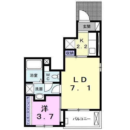 レグルスIの間取り