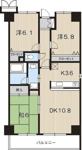 アプリア桟橋の間取り