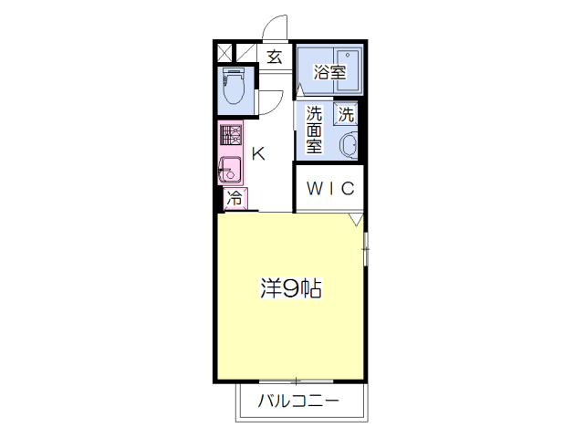 ベルシオン新川端の間取り