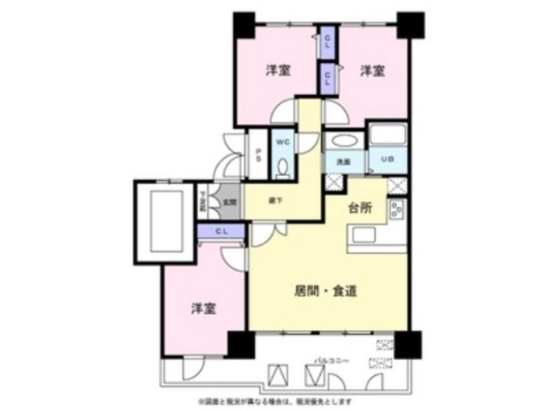 ダイアパレス円山北町（マルヤマキタマチ）の間取り