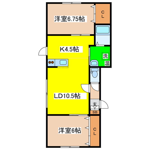 シャトレット西青山2_間取り_0