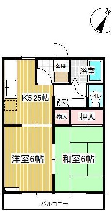 コンフォート泉の間取り写真