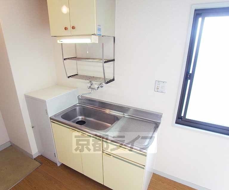 キッチン　電化コンロ設置可能なキッチンです。