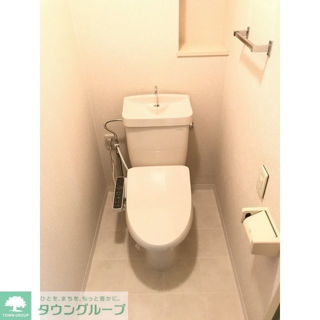 トイレ　準備中