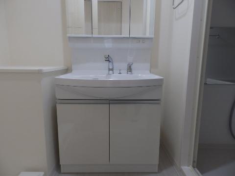 洗面設備　洗髪洗面化粧台