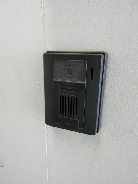 セキュリティ　来訪者が分かるので安心です。