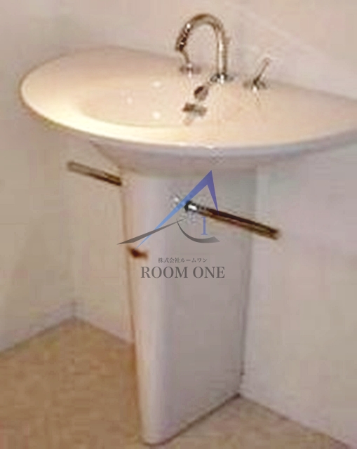 洗面設備　洗面台です。