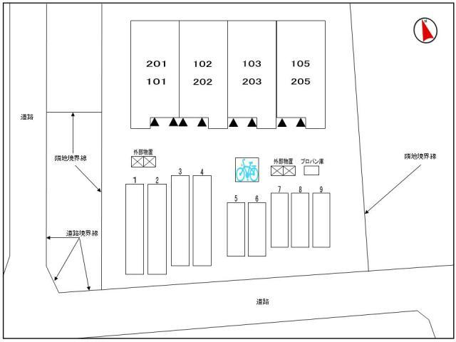 駐車場　駐車場