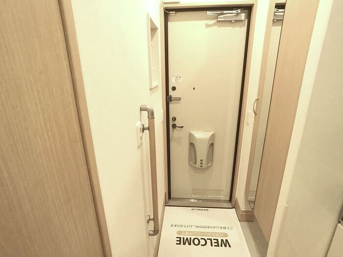 玄関　毎日通る玄関はこちらです