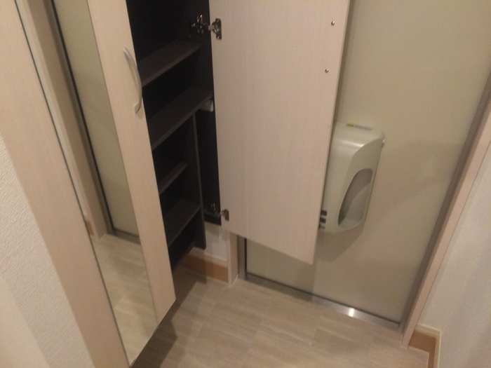 玄関　毎日通る玄関はこちらです