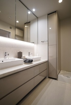 洗面設備　イメージです　家具家電はありません。