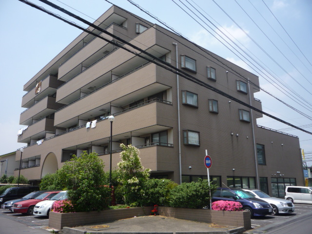 建物外観　外観タイル貼　エレベータ付マンション