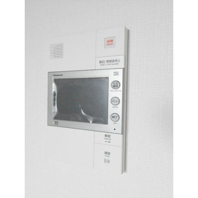 セキュリティ　モニター付きインターホンです