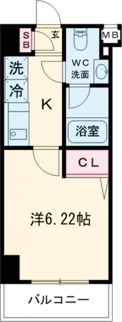 リライア東京イーストレジデンスの間取り写真