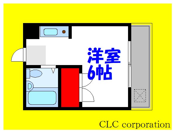東京メトロ東西線 西葛西駅 徒歩7分 5階建 築36年の間取り写真