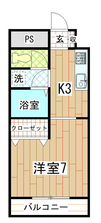 シンセリティYASOKICHI 3rdの間取り写真