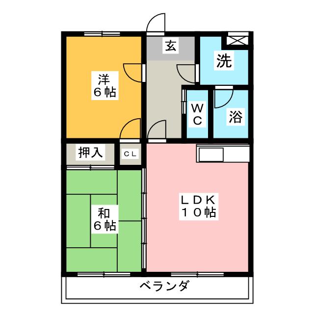 メゾン高森の間取り