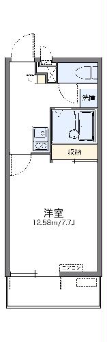 レオパレスコスモスの間取り