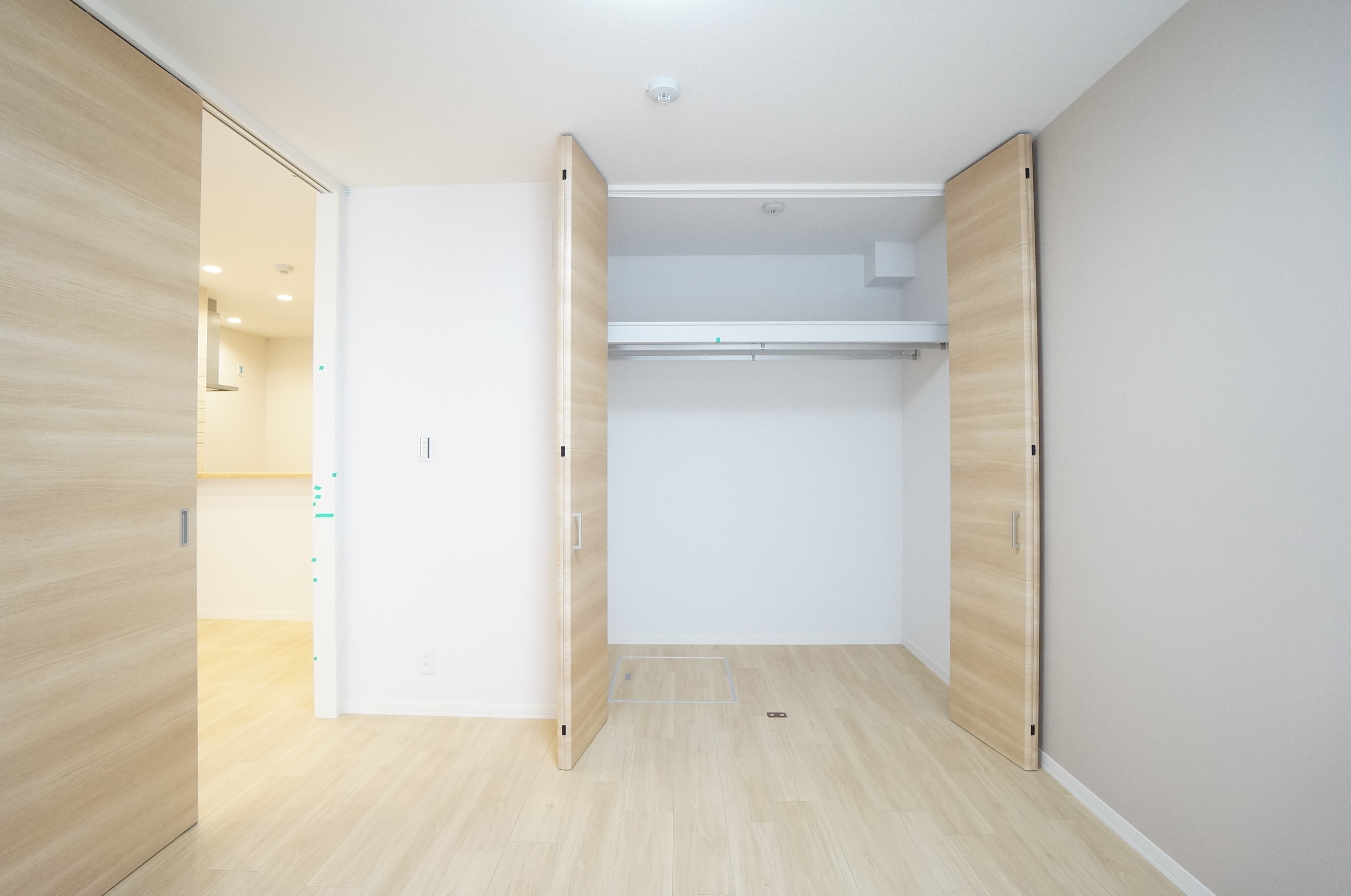 収納　居室のクロゼット収納