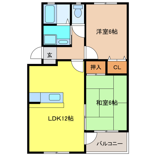 エゼ高栄の間取り