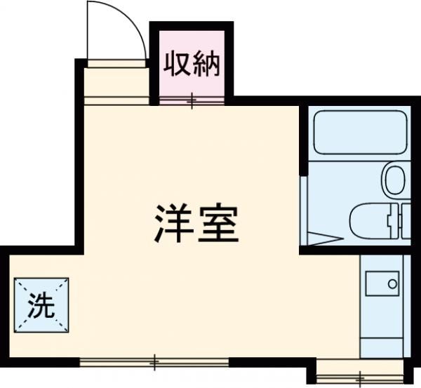 東京都豊島区西池袋３（アパート）の賃貸物件の間取り