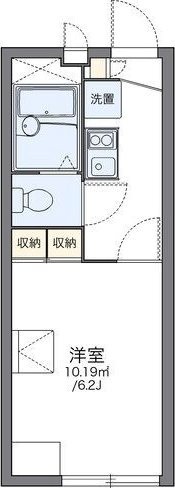 レオパレス円町の間取り