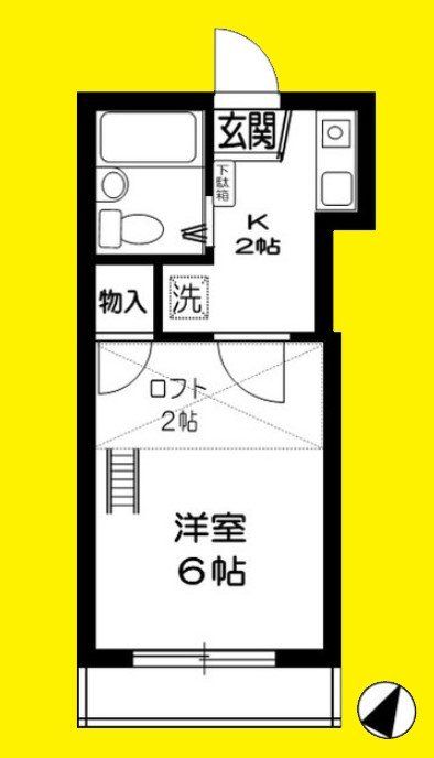 Ａｐａ花の木(アパハナノキ)の間取り