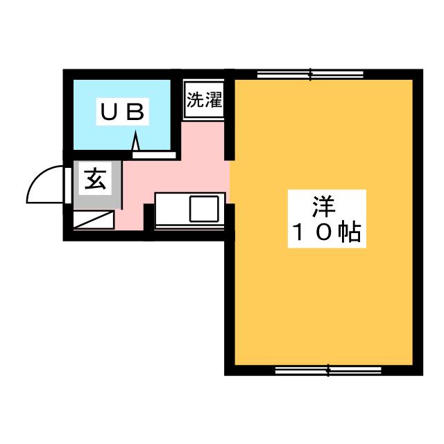 青年楼の間取り