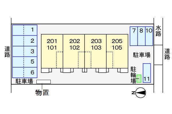 【ＥＳＳＥＸ　ＨＯＵＳＥの駐車場】