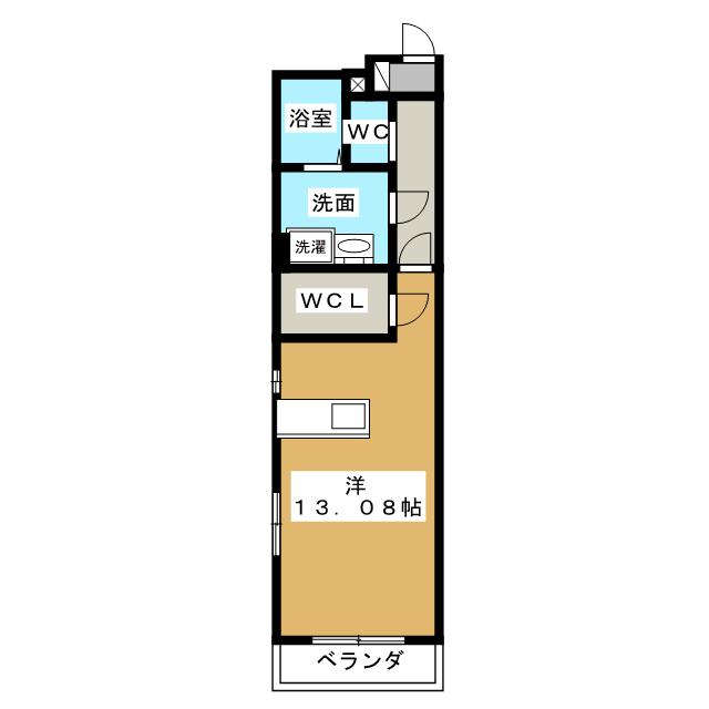 【イーダッシュ梅屋町IIの間取り】