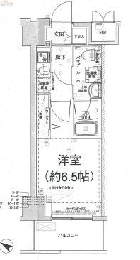 クラリッサ新川崎の間取り