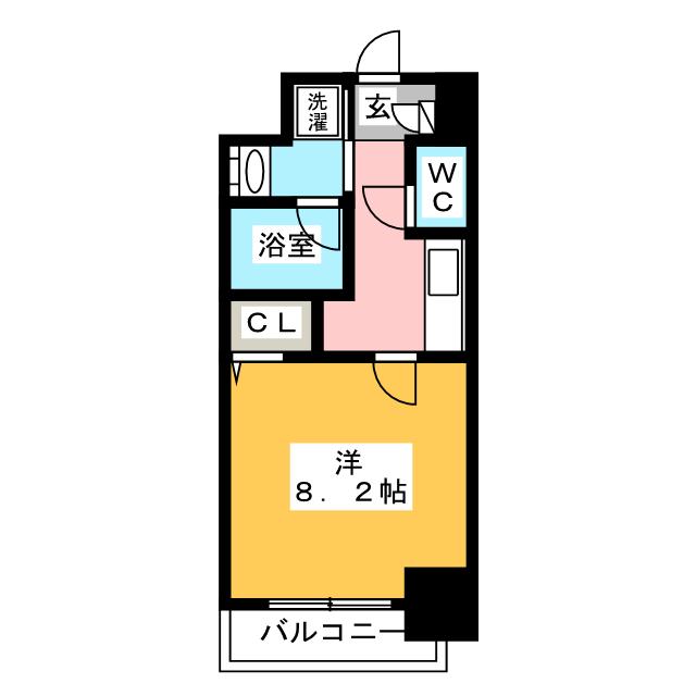 パークハイム日比野の間取り