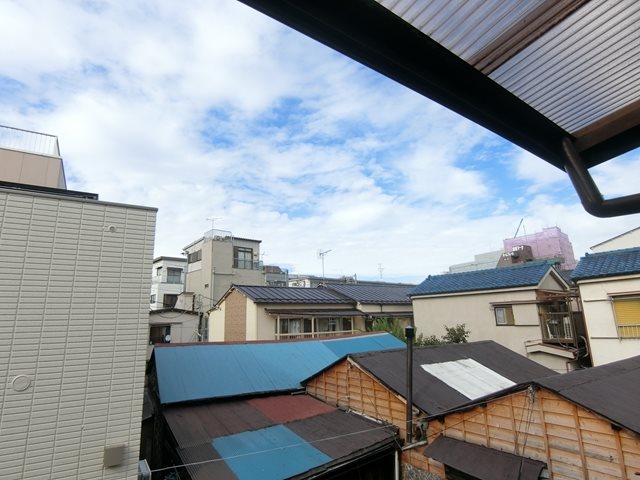 【北区田端新町のアパートの眺望】